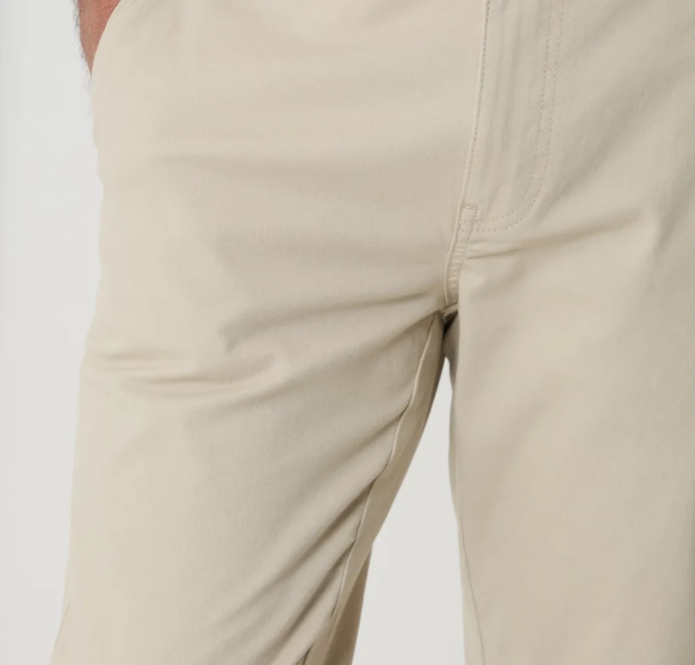 Light Stone Slim-Fit Twill Pants