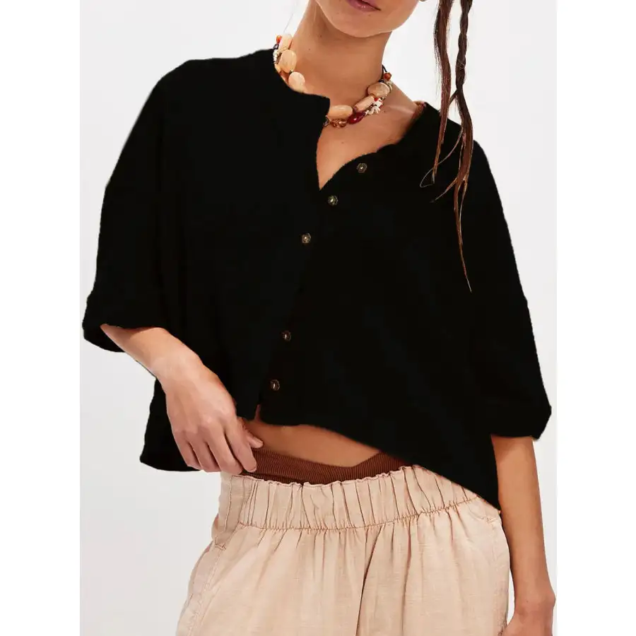 Button Down Half Sleeve Shirt