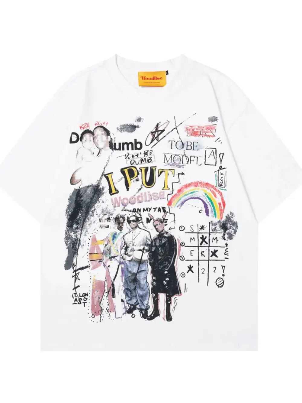 Utility Graphic Crew Neck Oversized Tee