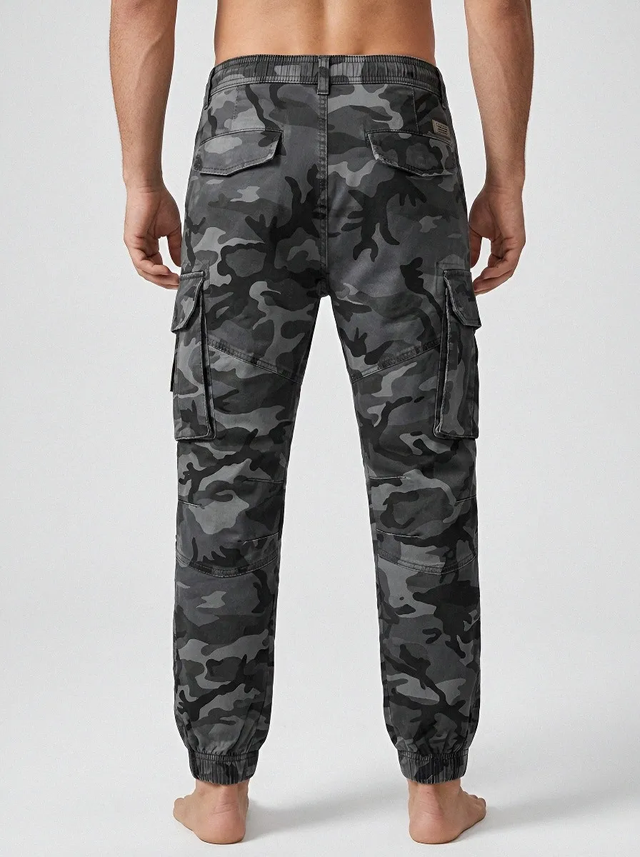 Tactical- Camouflage Camouflage Cargo Pants