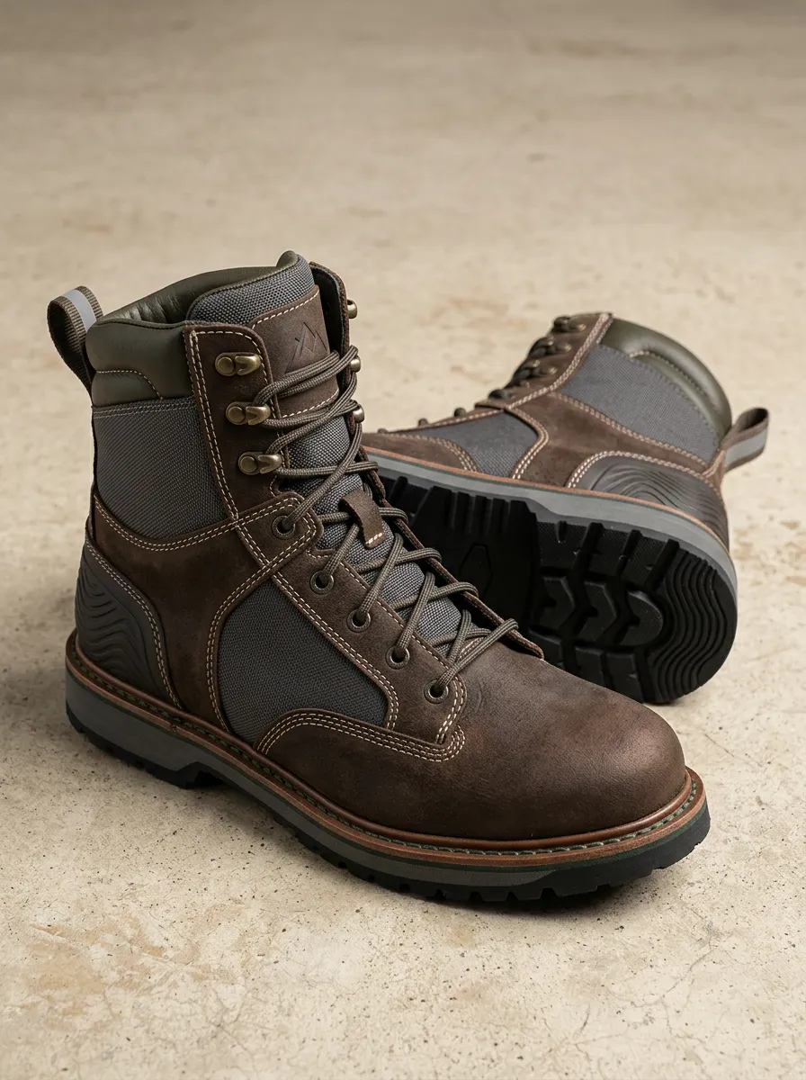 Men's Clean Line Tactical Work Boots