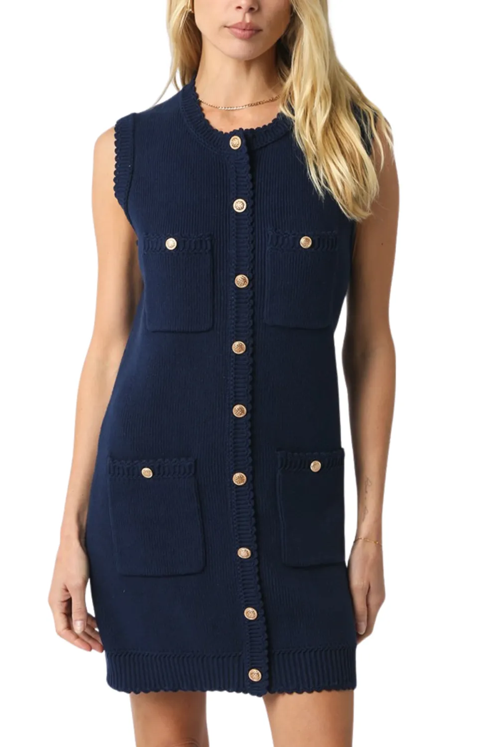 Knit Mini Dress