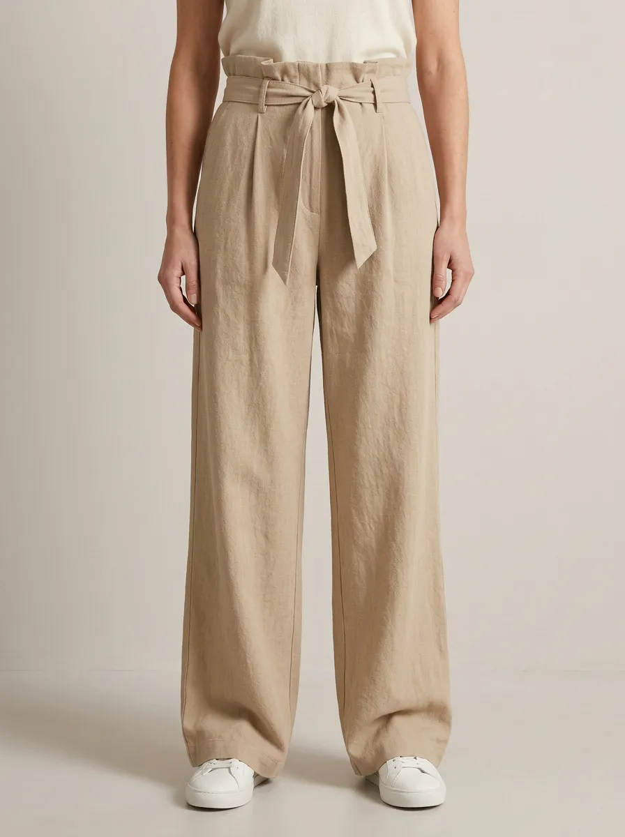 Classic Wide-Leg Casual Casual Wide Leg Pants