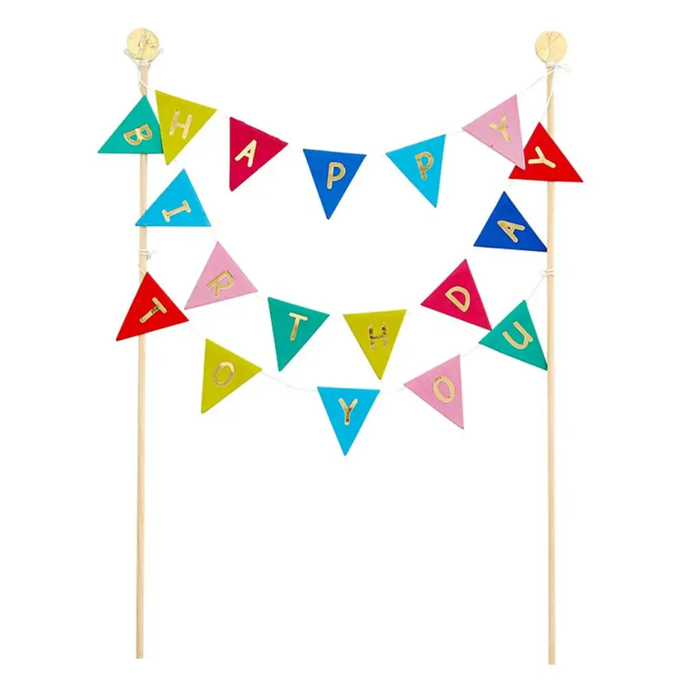 Birthday Garland Cake Topper