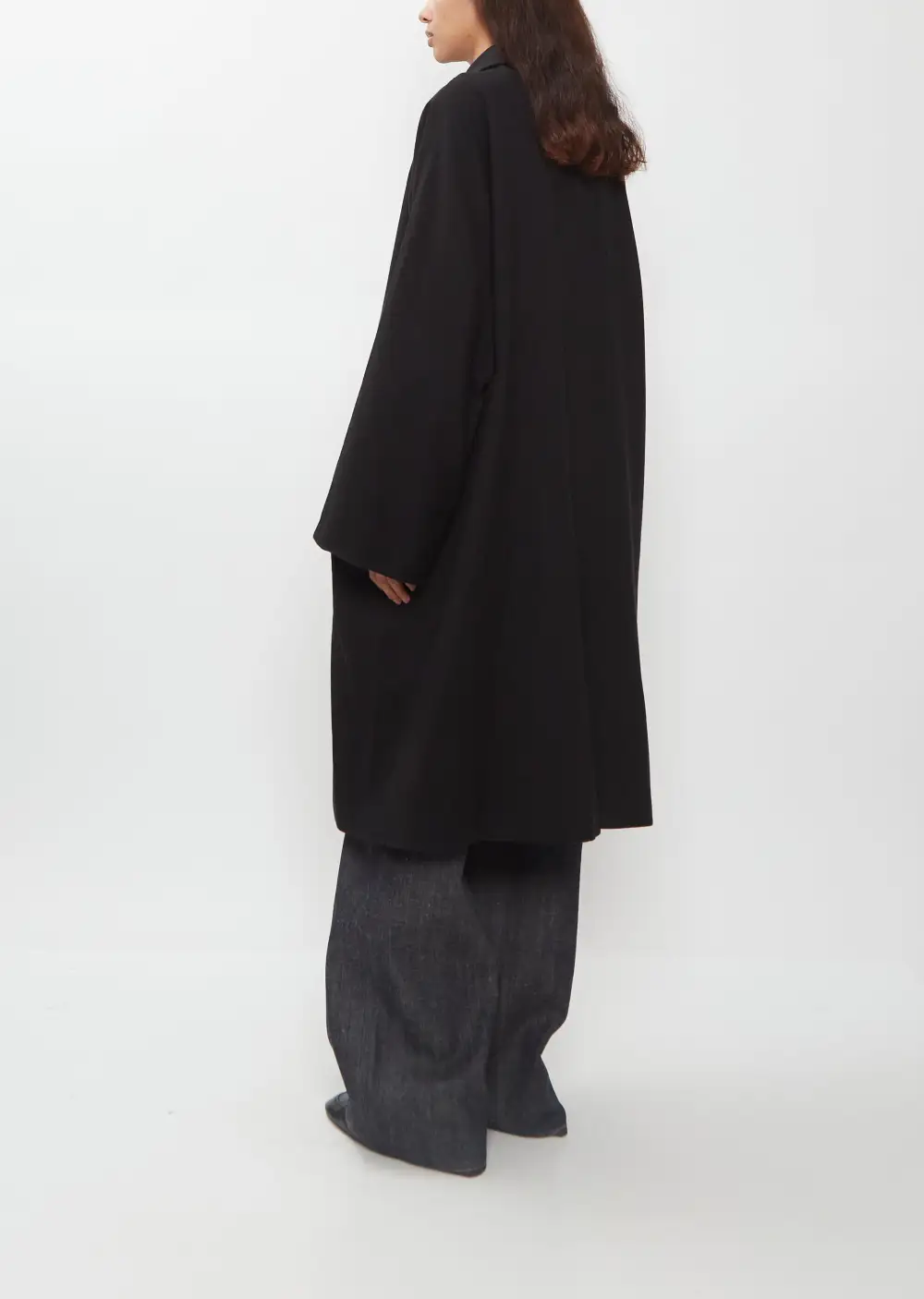 Women's Twill Dolman Oversized Coat