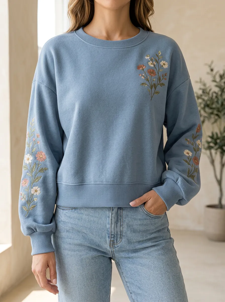 Cropped Women's Sweatshirt