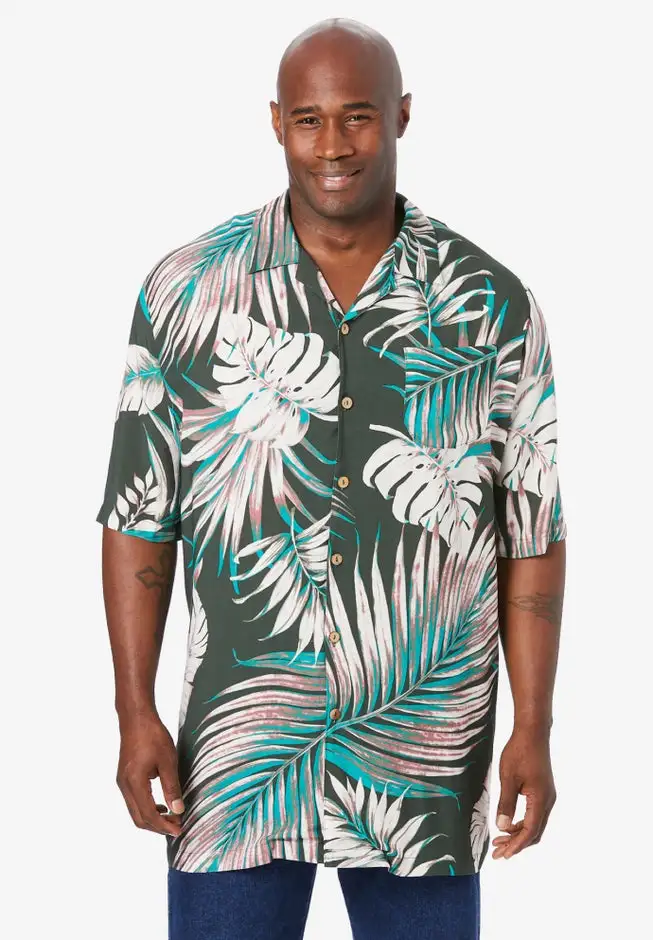Printed Camp Shirt
