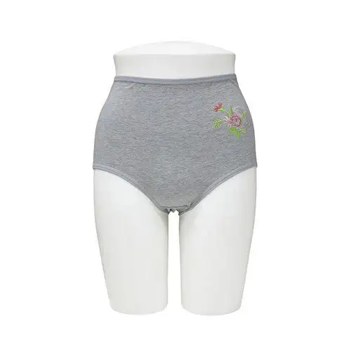 Flower Embroidery Cotton Panty
