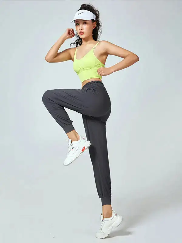Quick Drying Loose Running Trousers Fitness Pants