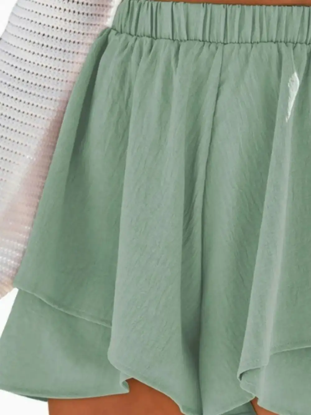 Lounge Elastic Waist Shorts