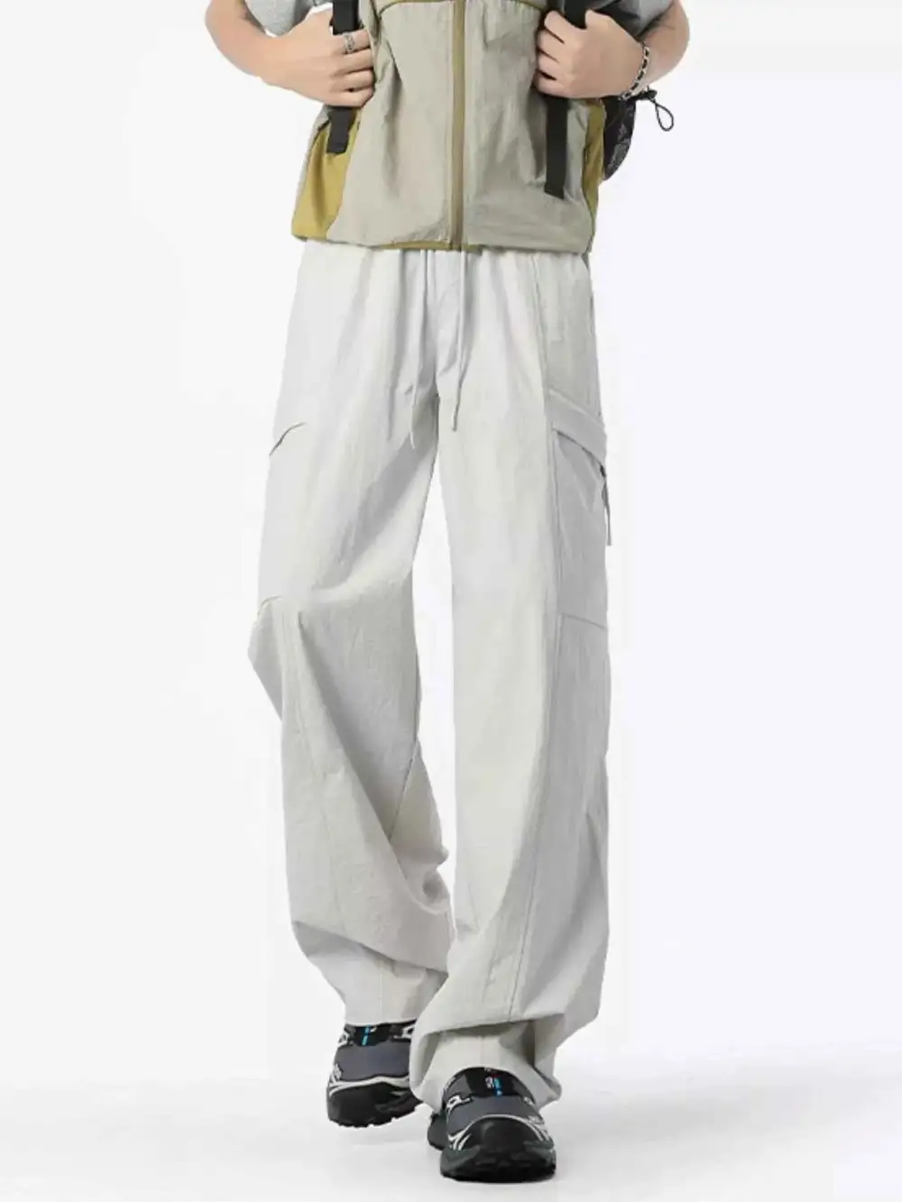 Everyday Drawstring Wide Leg Pants