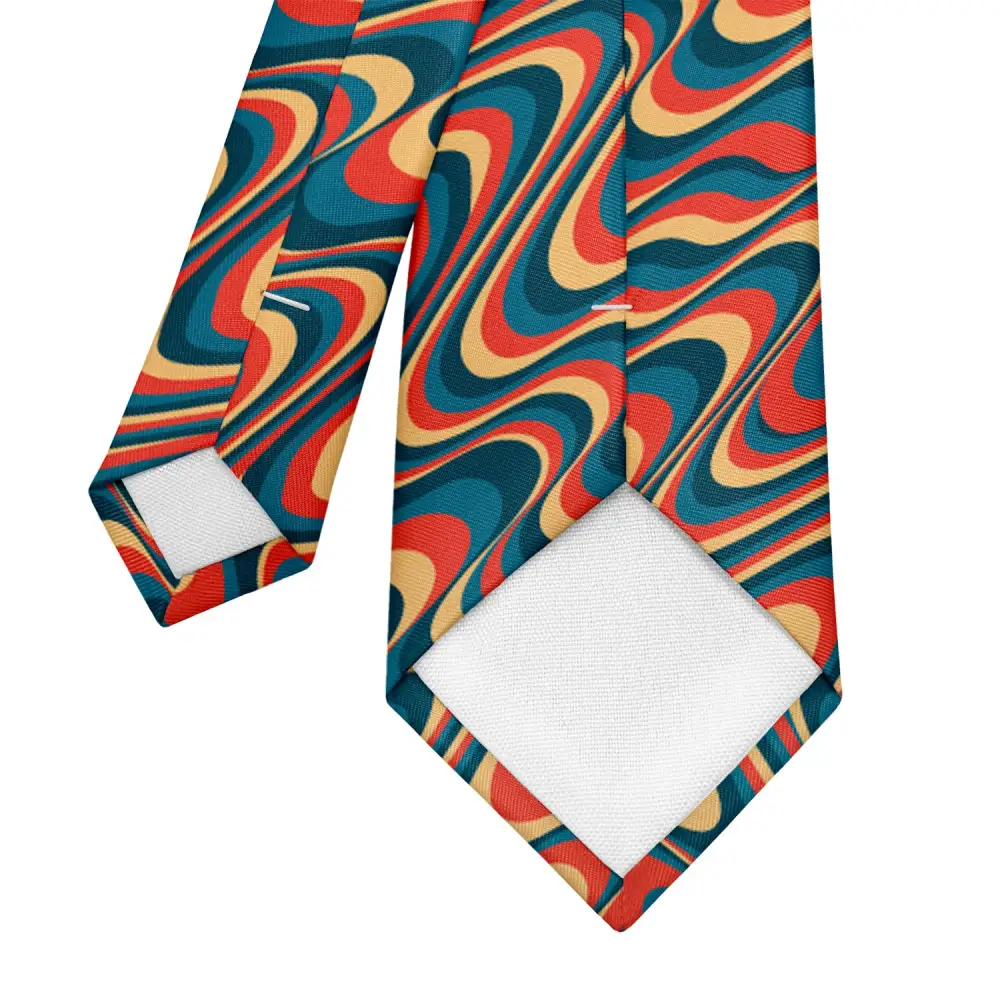 Refined Retro Pattern Necktie