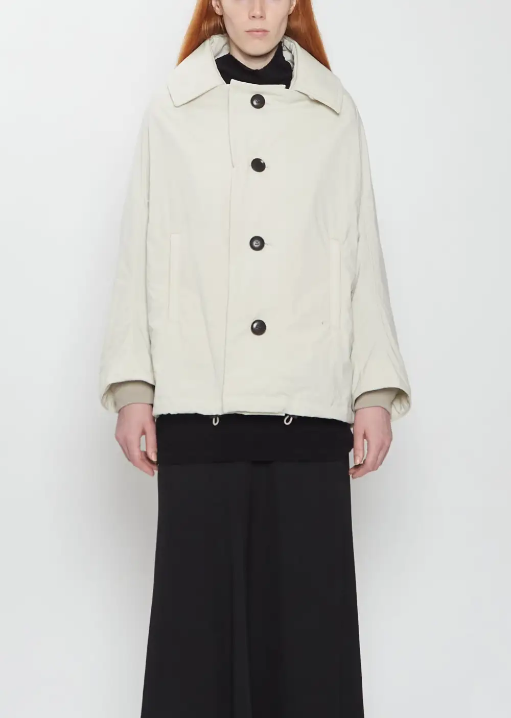 Women's Padded Oversized Single Breasted Coat