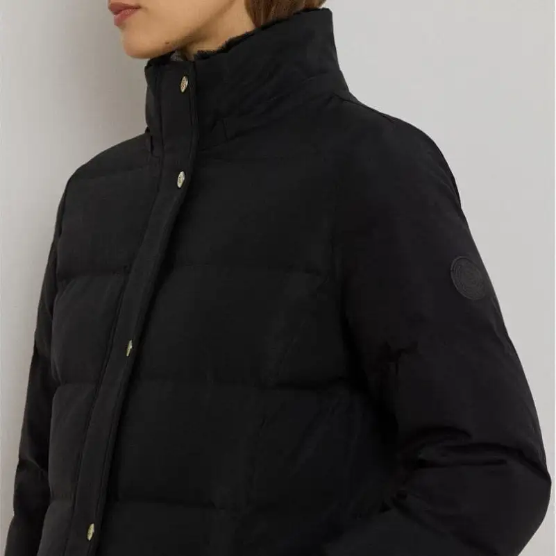 Classic Down Faux-Fur Hooded Women's Coat