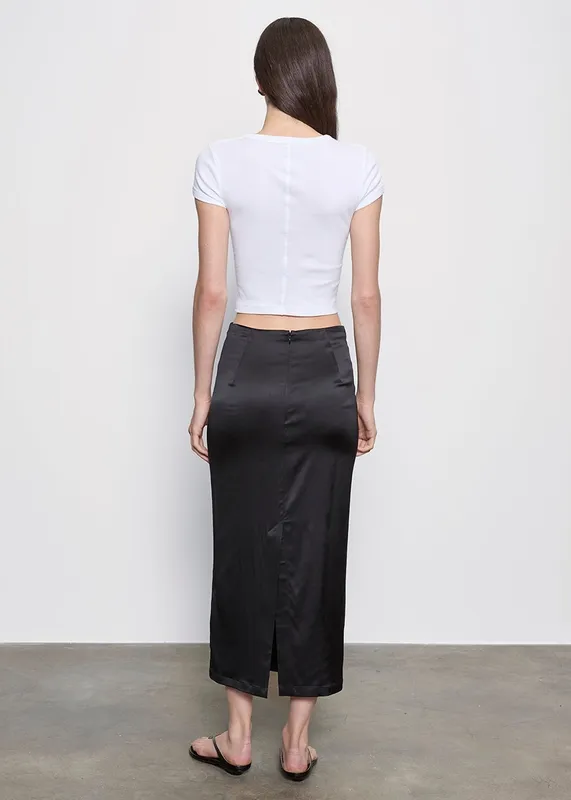 Baby Cropped Tee White