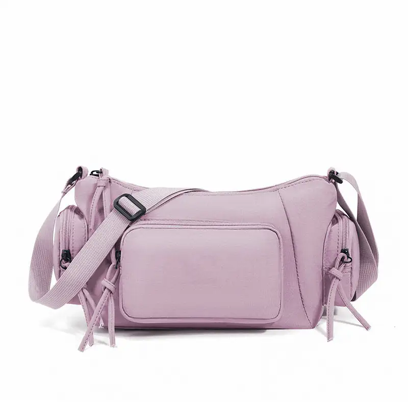 Textured Casual Shoulder Bag