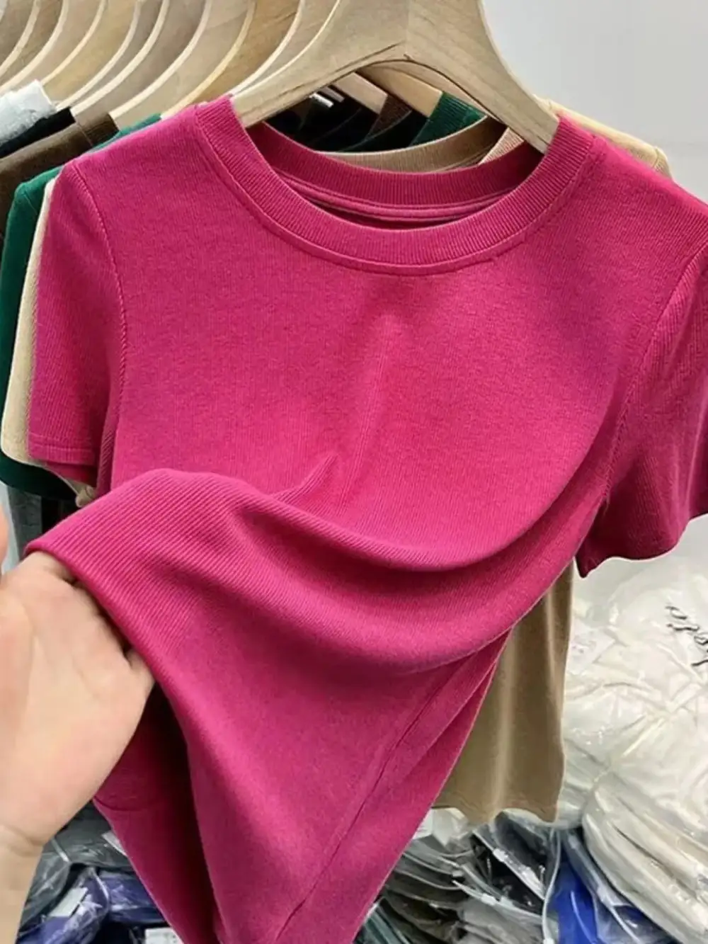 Crew-Neck Short-Sleeve T-Shirt