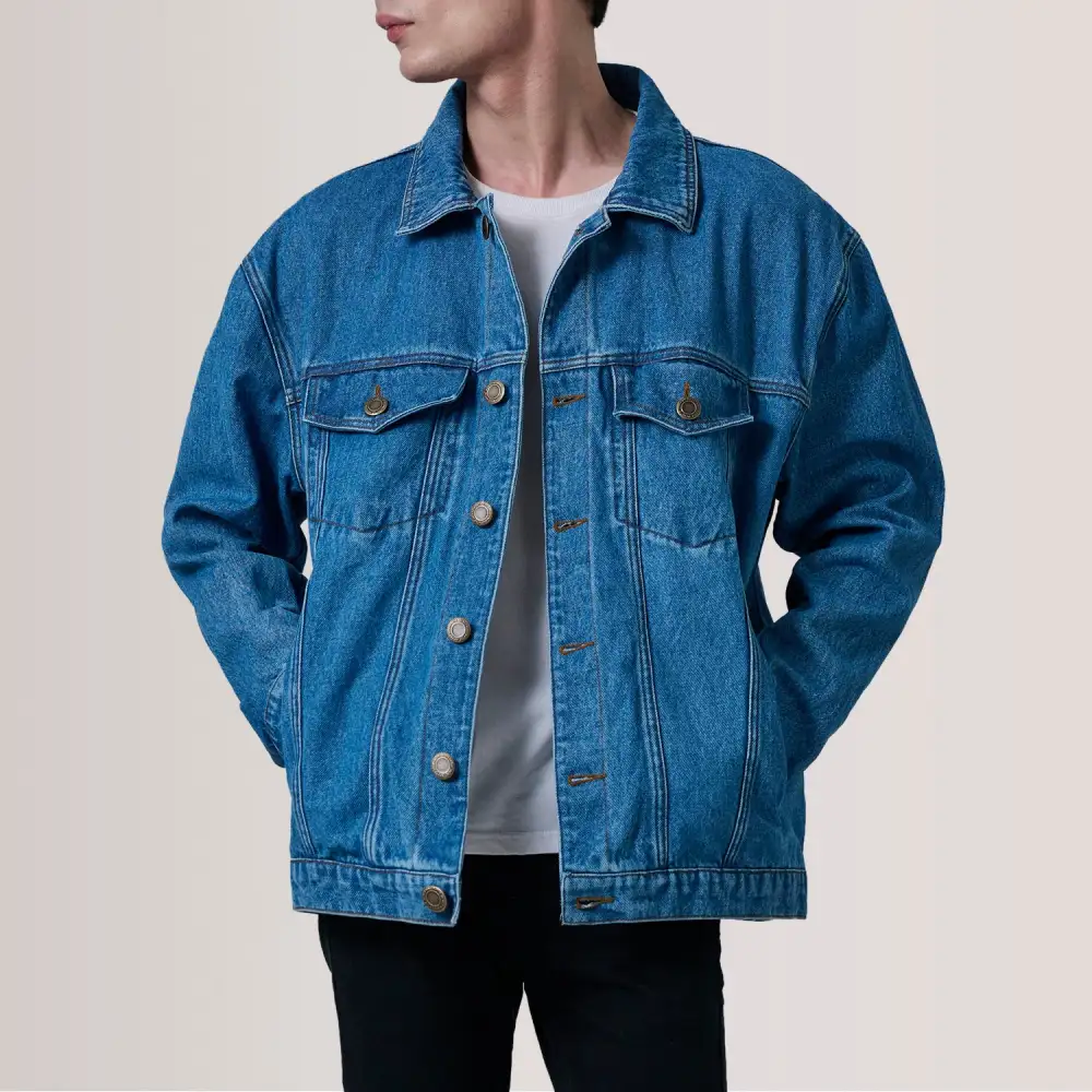 Relaxed Denim Trucker Jacket