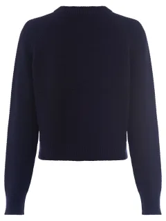 Simple And Versatile Round Neck Commuter Style Sweater