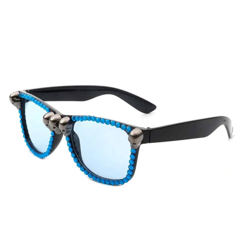 Wide Square Frame Sunglasses