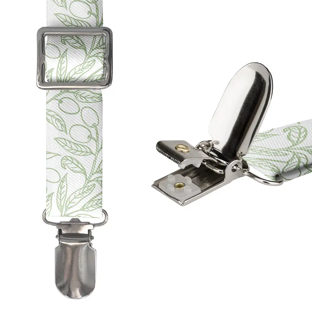 Olive Branch Theme Suspenders