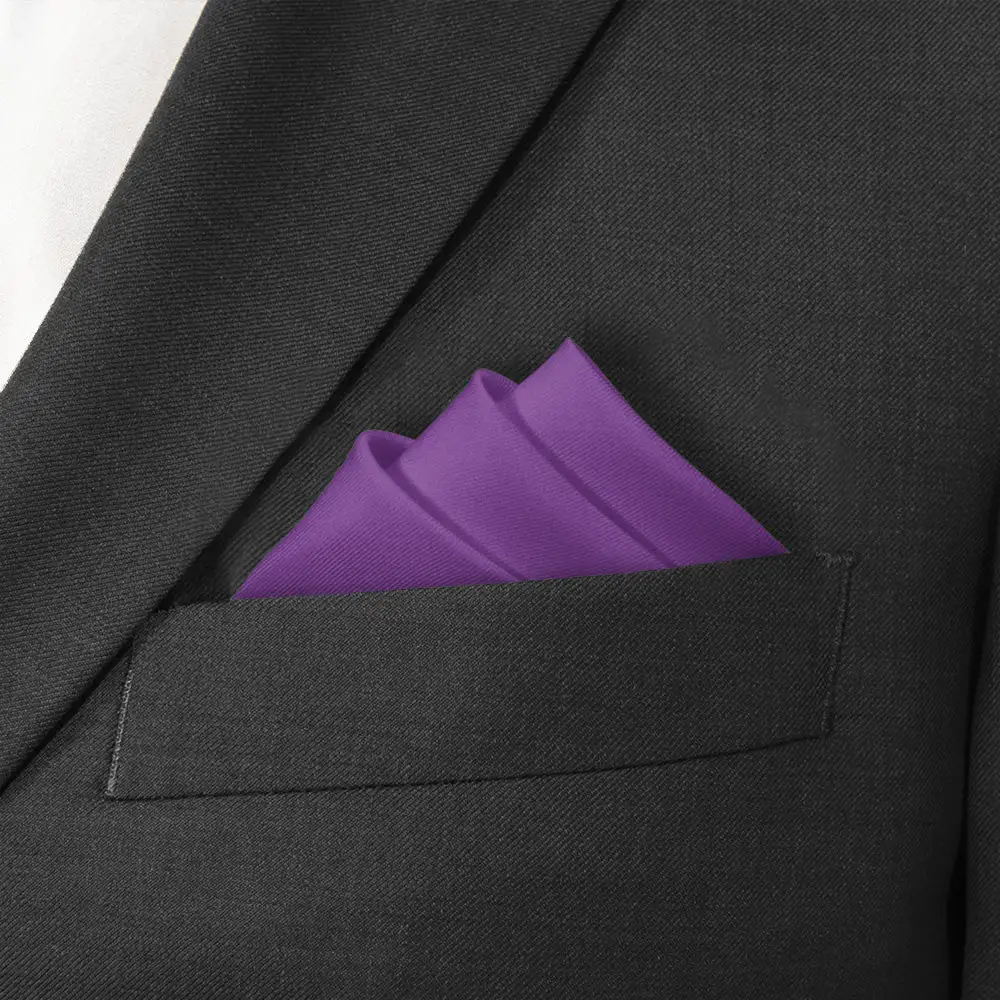 Dapper Modern Solid Pocket Square