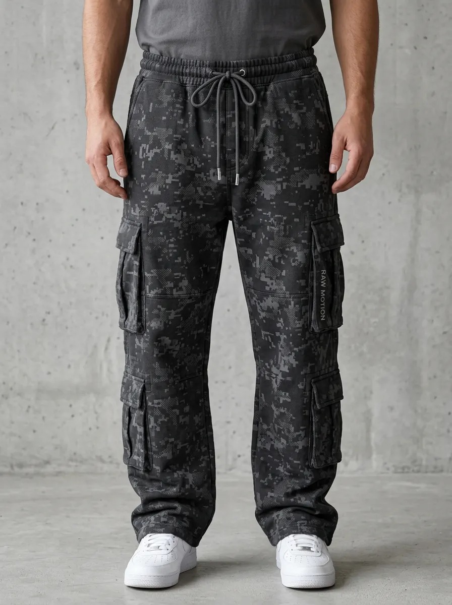 Cargo Sweatpants Digital-Camo Men's Cargo Joggers
