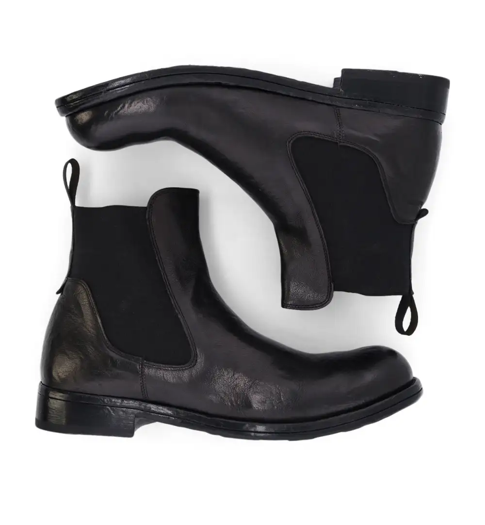 Pull-Tab Chelsea Boots