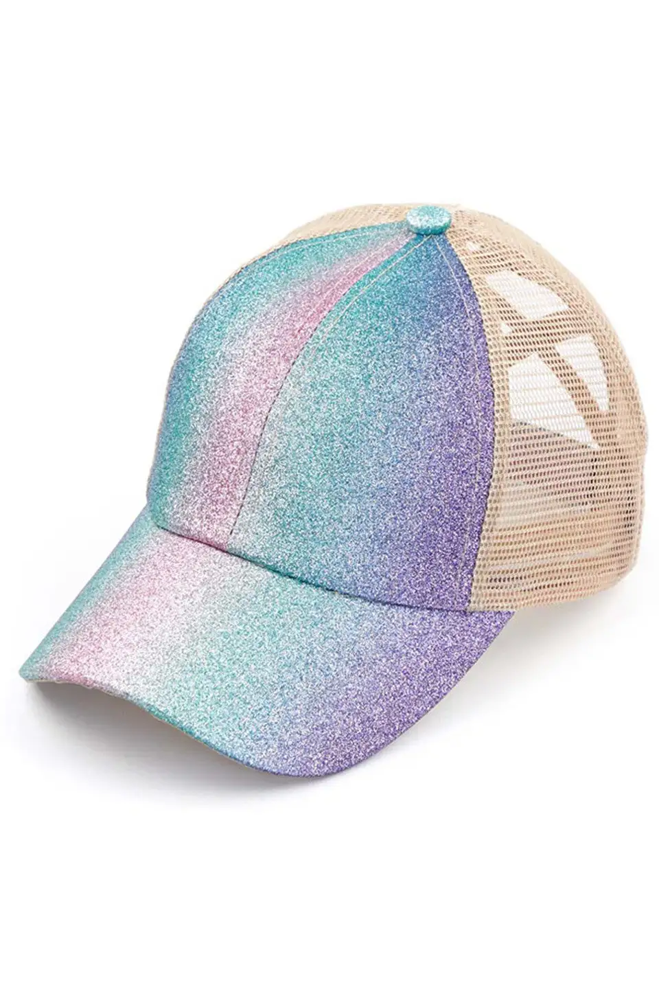 Ombre Glitter Cap