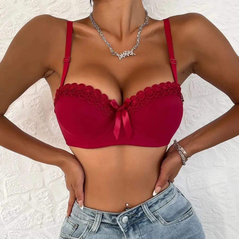 Classic Lace Balconette Bra