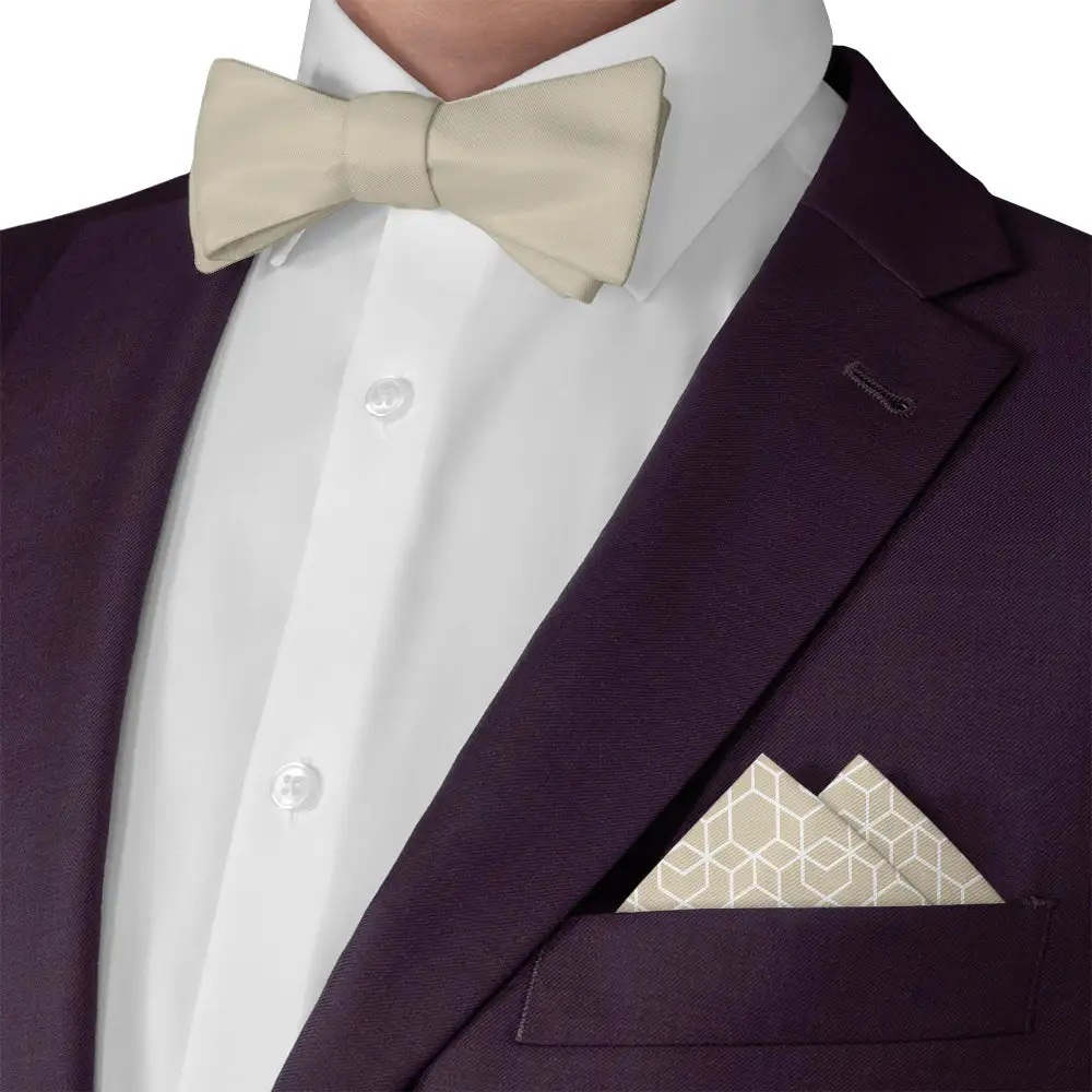 Distinctive Neat Geometric Pocket Square