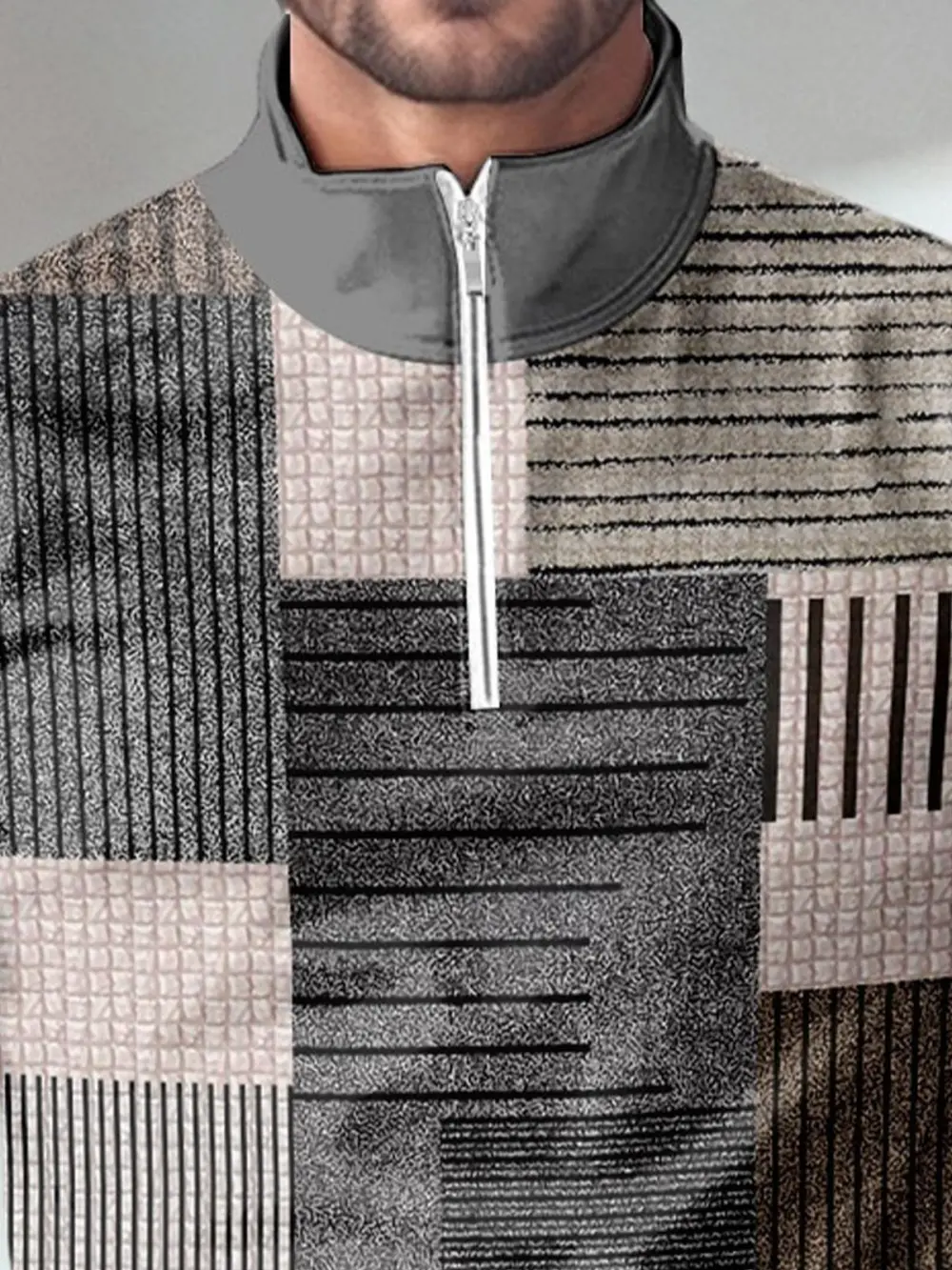 Essential Midweight Long Sleeve Pullover Golf Shirt