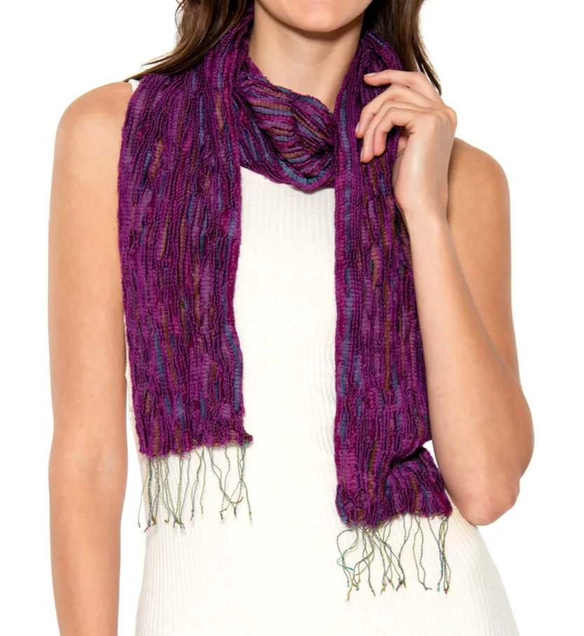 Smooth Silk Wool Scarf