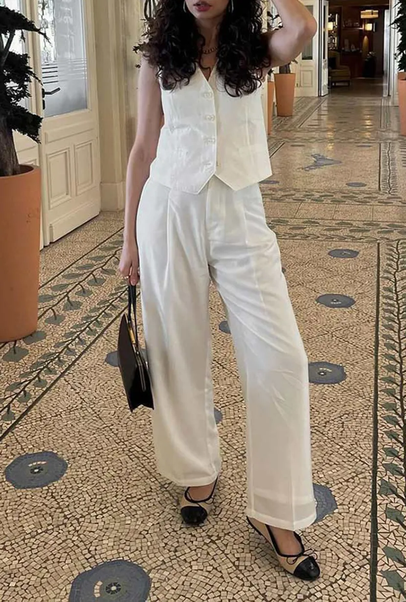 Vest - Ivory