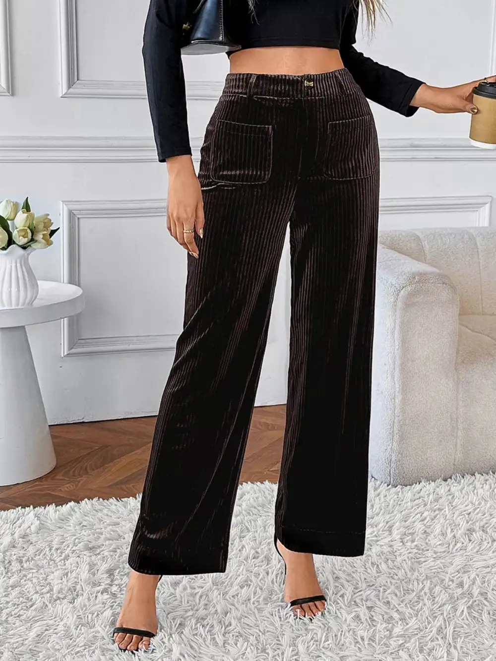 Everyday Wide Leg Trousers