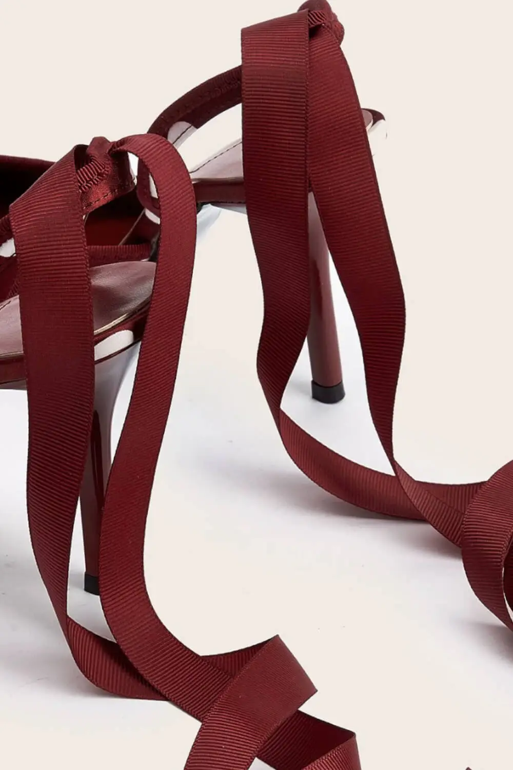 Satin Polka Dot Tie Leg