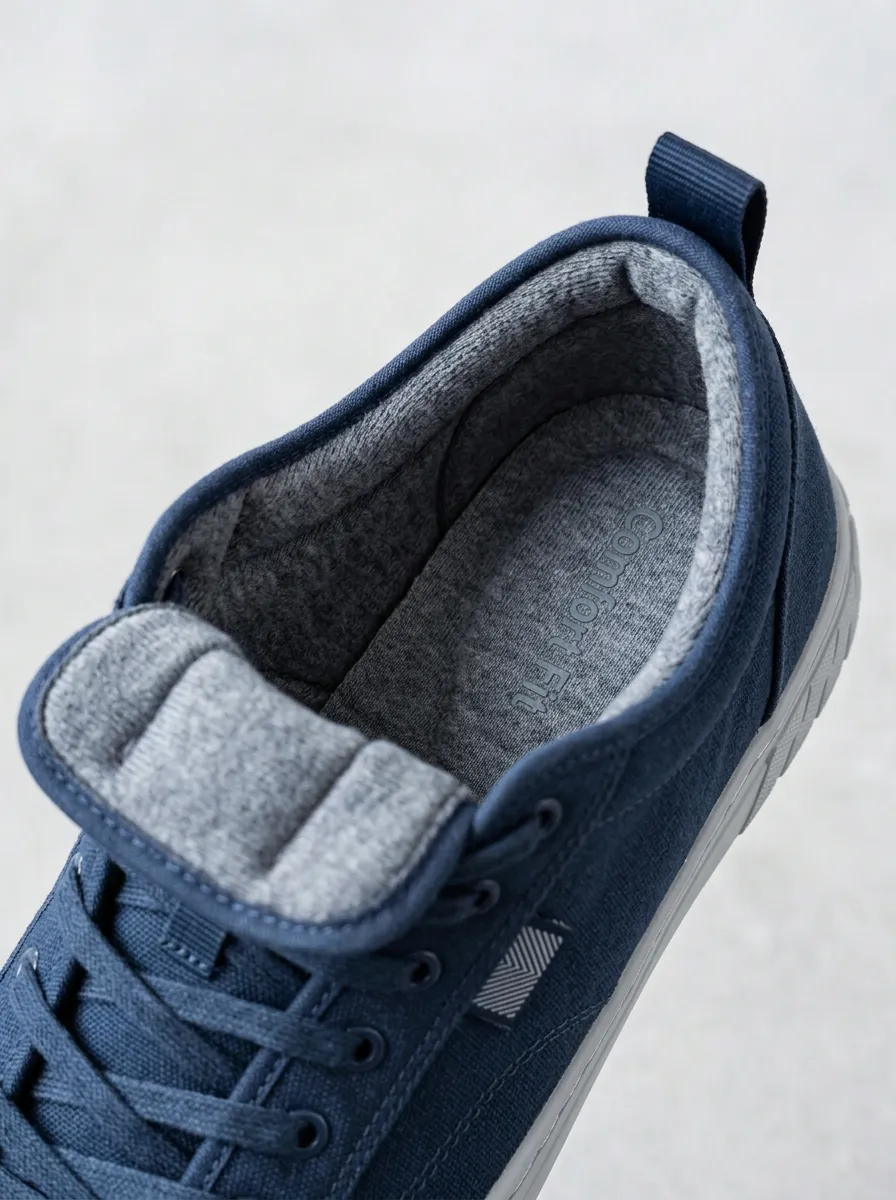 Men's Chevron Minimal Canvas Sneakers