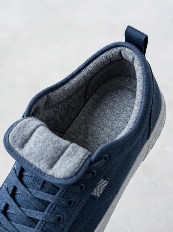 Men's Chevron Minimal Canvas Sneakers