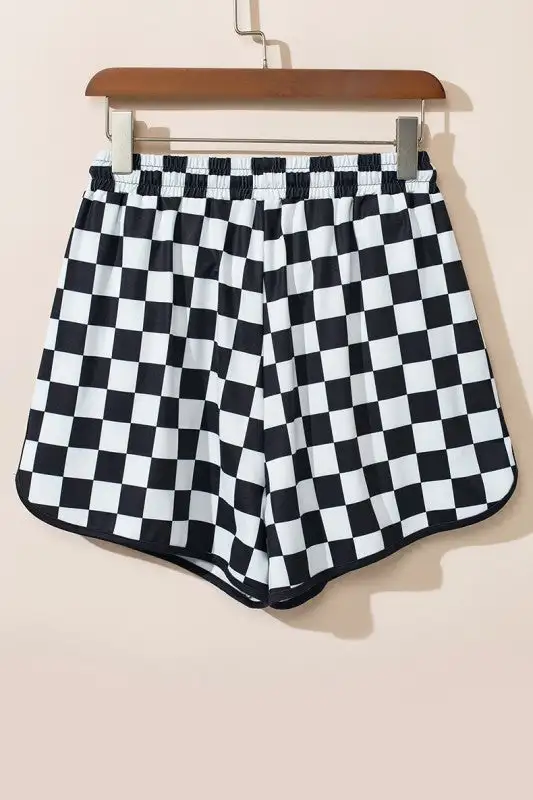 Everyday Elastic Waist Drawstring Waist Shorts