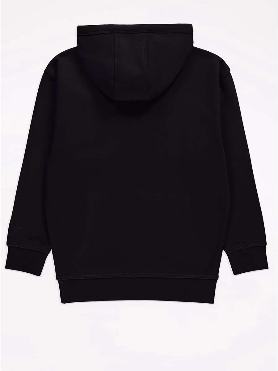 Black Un-Limited Division Hoodie and Joggers Set detail 1