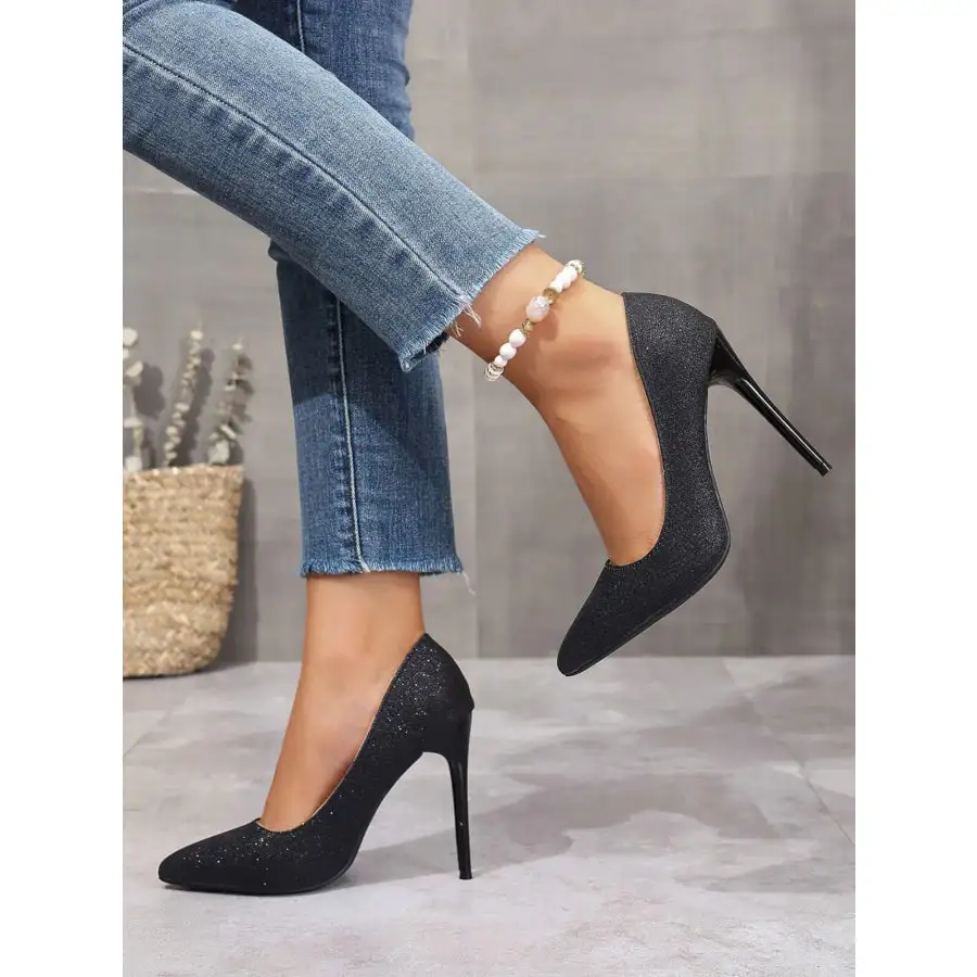 Everyday Point Toe Stiletto Pumps