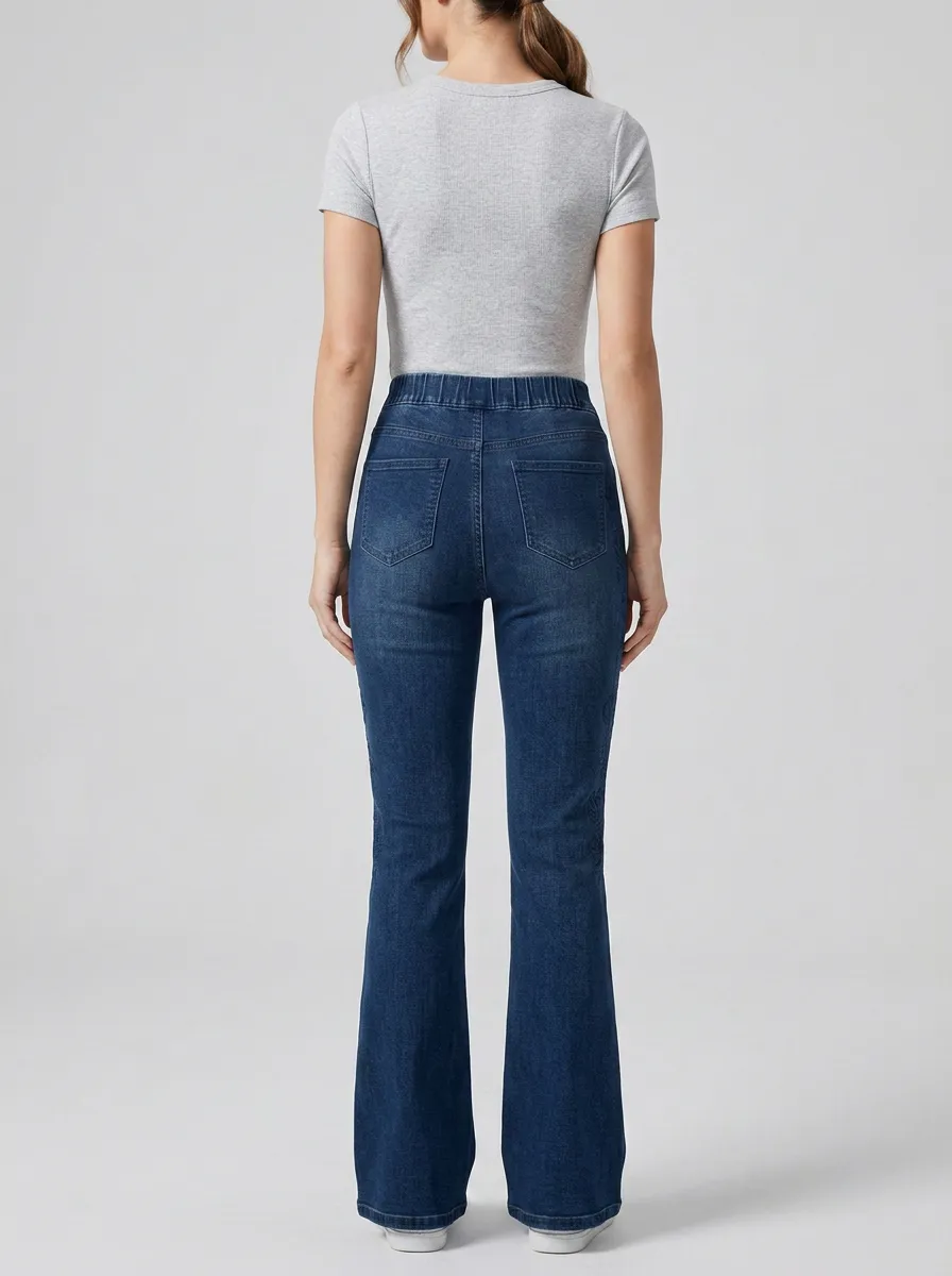 Women's High Waist Casual Denim Jeans