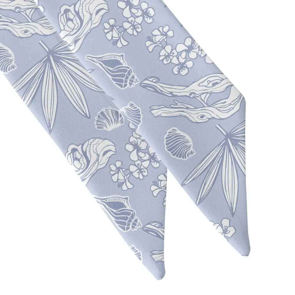 Driftwood Floral Pattern Hair Scarf