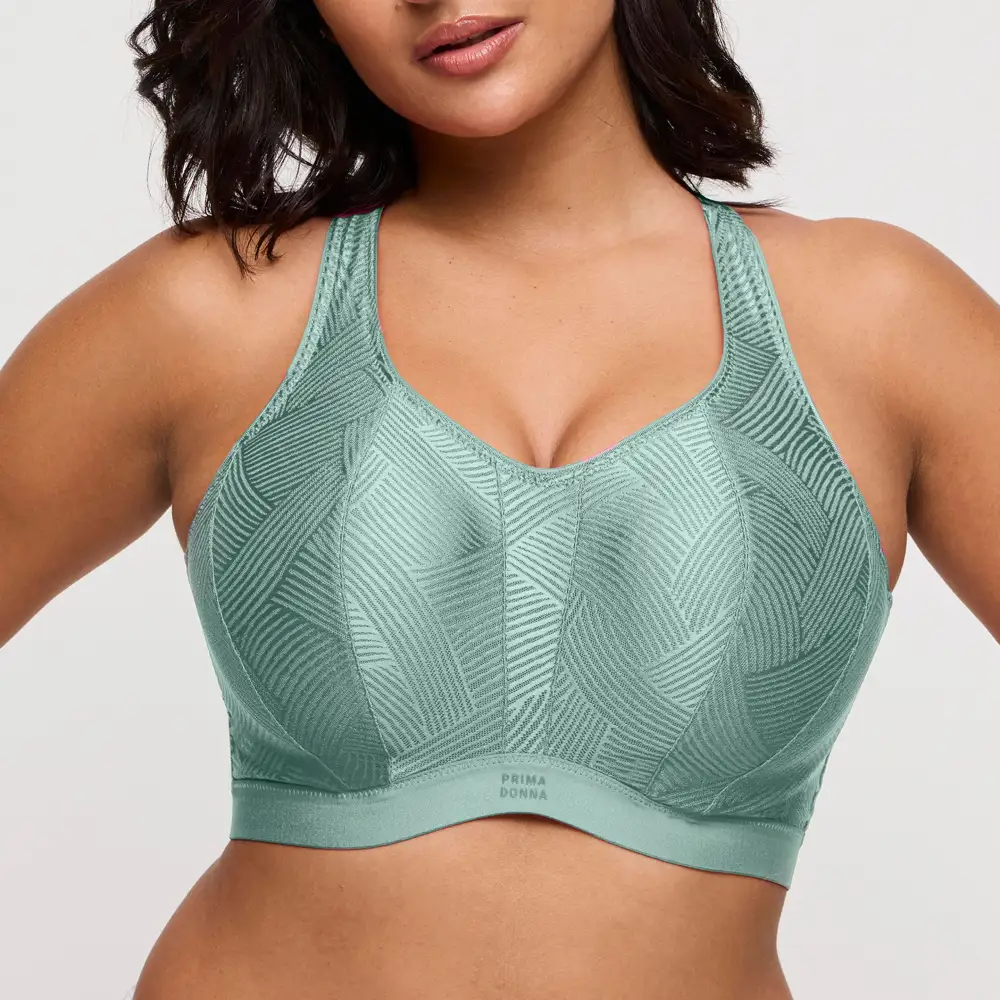 Women's Sports Bralette Underwire Racerback Lace Bra