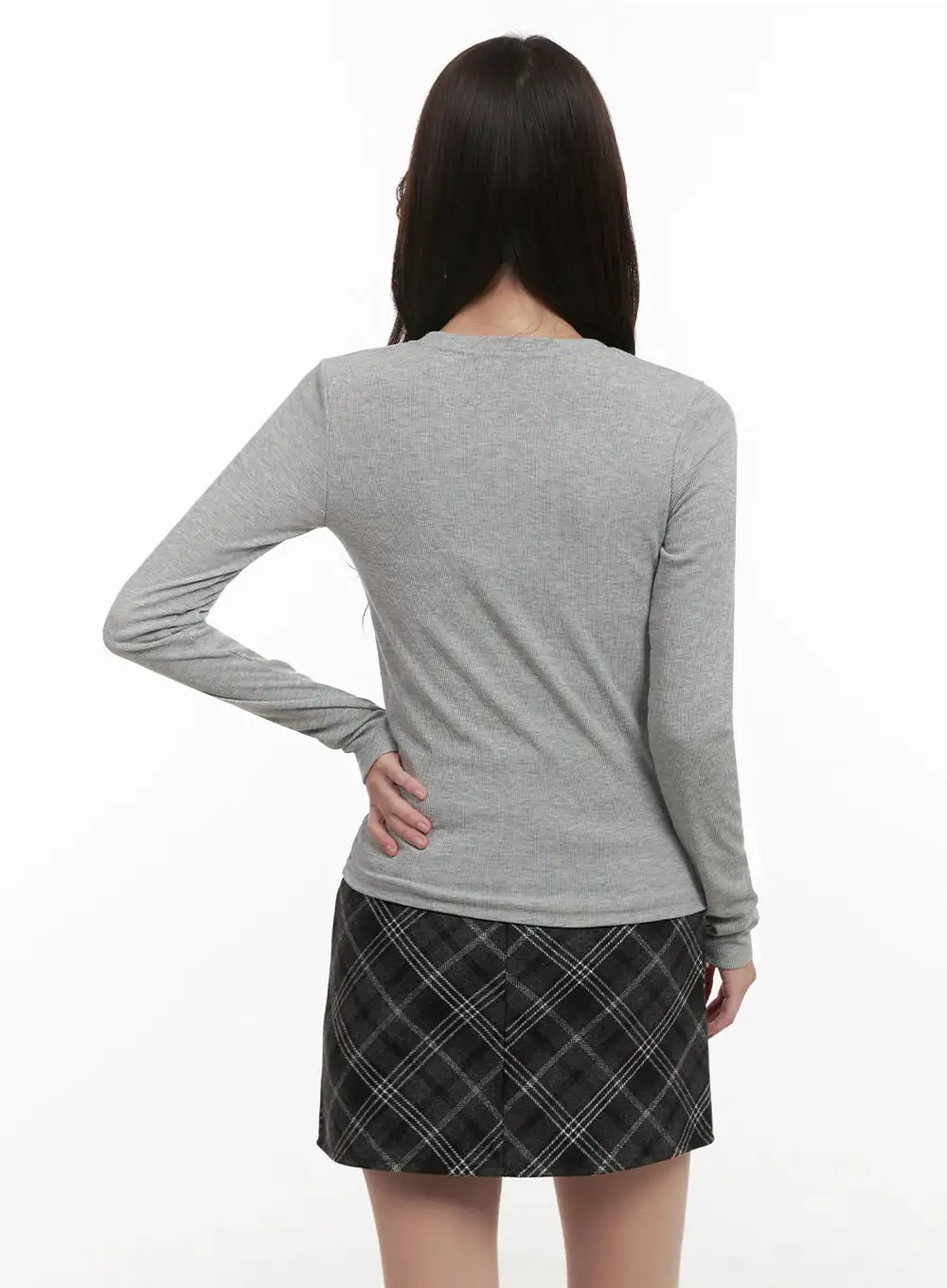Essential Slim-Fit Long-Sleeve Top