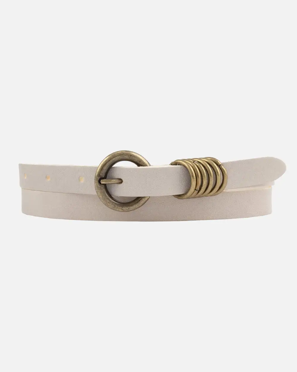 Skinny Leather Waist Belt