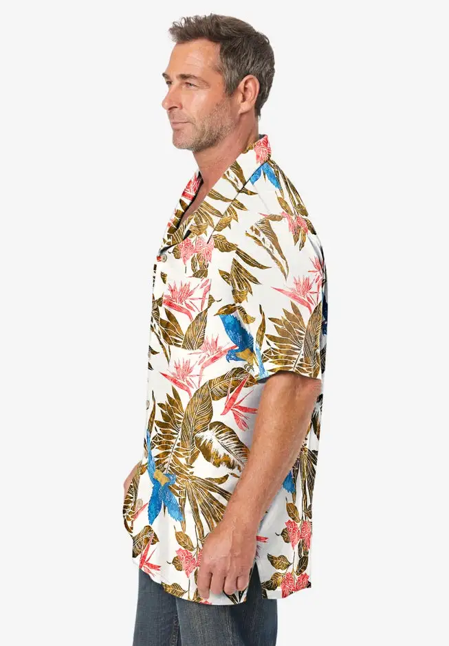Printed Camp Shirt