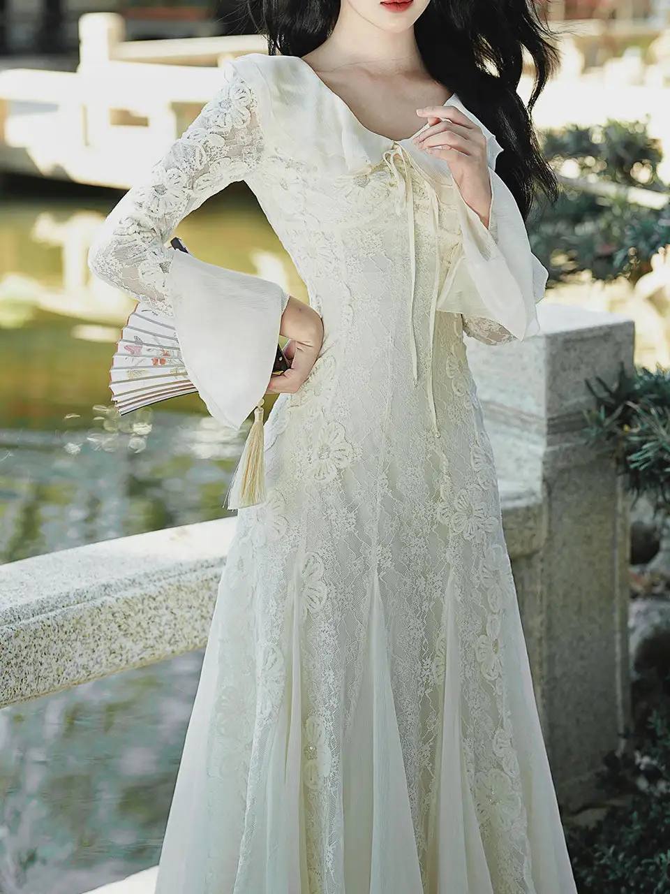 Lace Wedding Lace Maxi Dress