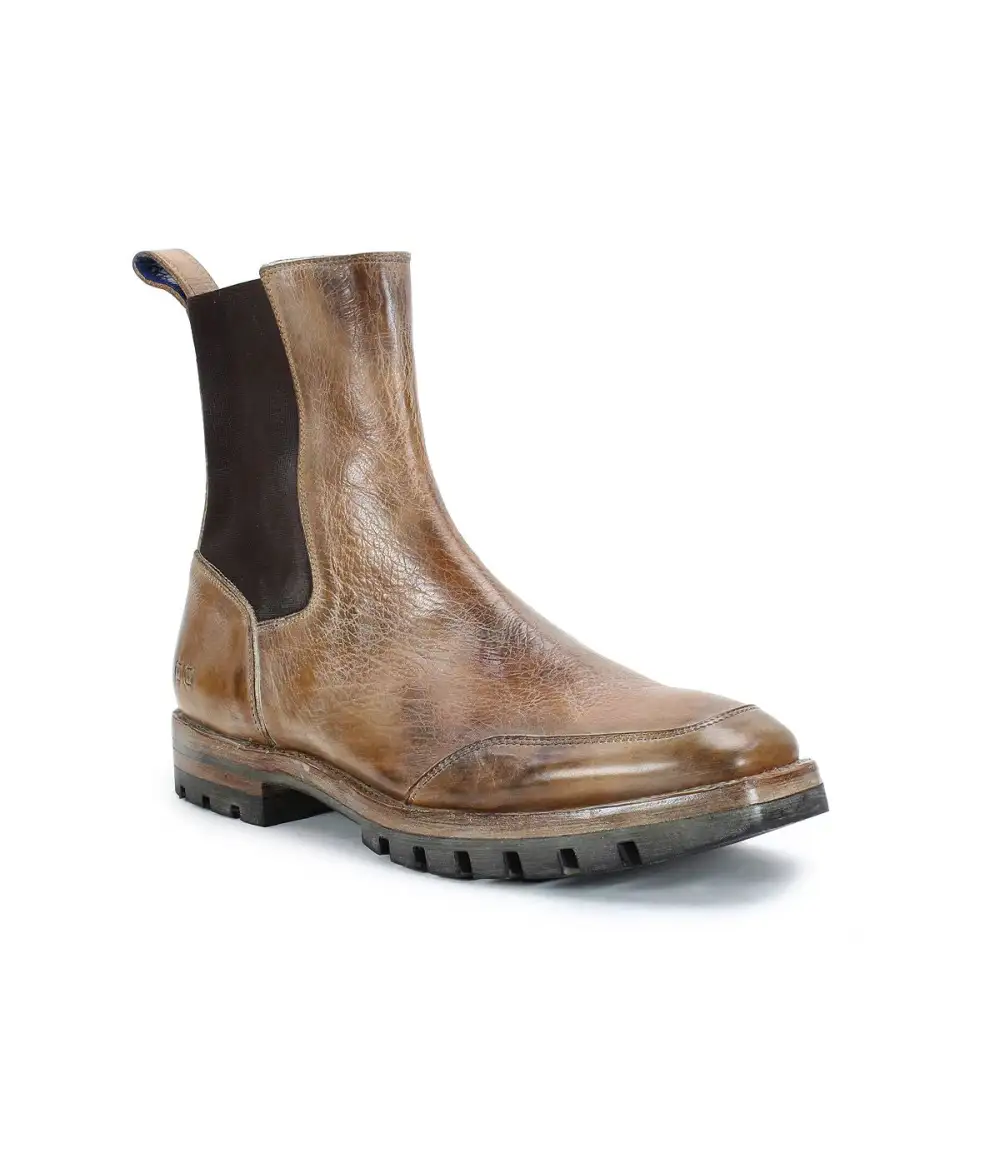 Chelsea Cushioned Leather Ankle Boots
