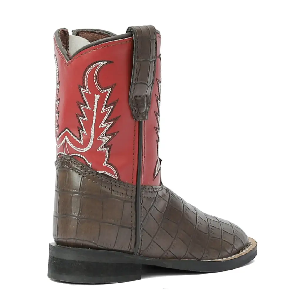 Relaxed Stitched Shaft Men's Western Boots